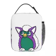 c633 Gay Tye Dye Furby Relaxed Fit Lunch Bags Insulated Lunch Tote Portable Bento Box Resuable Picnic Bags for Woman Work Kids School k633