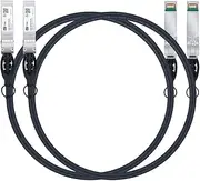 Ubiquiti UniFi UC-DAC-SFP+ 10G SFP+ DAC Cable - 2m/6.6ft, 2 Pack for Meraki, Mikrotik, Intel, Fortinet, Netgear