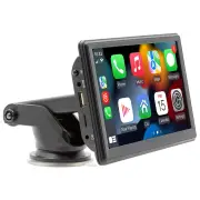 "Wireless Carplay AHD 7"" Portable Car MP5 Player bluetooth Multimedia Card Slot Reverse Image Android Auto Portable Car S"