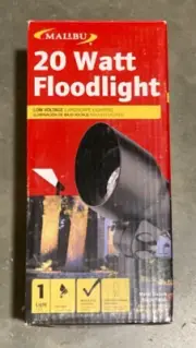 Malibu 9604 LED 20 Watt Floodlight Black Finish