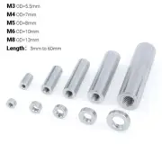20pcs/lot M3/M4/M5/M6/M8 Aluminum Threaded Round Spacers Flat Washer for 3D CNC