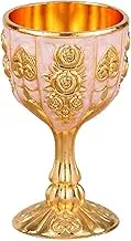 Copper Cup Buddhist Water Cup Stemware Retro Goblet Home Accessory European Wine Cup Retro Cup Wine Accessories Dinner Cup Dinner Wine Goblet