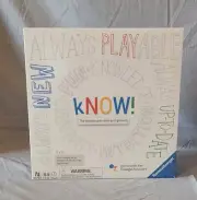kNOW! Board Game "Always Up To Date Quiz Game" - Works w/Google Assistant *NEW*