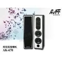 在飛比找蝦皮購物優惠-高傳真音響【Audio King AK-670】落地式喇叭.