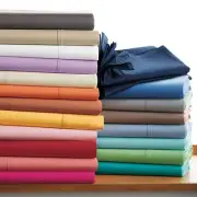 Soft Bed Skirt Only - 100% Cotton - Solid Colors - 1200 Thread Count