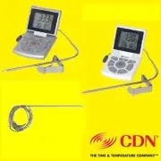 DTTC-s,DTTC-w,AD-DTTC Digital Probe Thermometer,Timer,Clock by CDN.Leave in oven