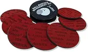 EMAX Bowling Ball Sanding Set Bowling Ball Surface Management Kit Accessories Abralon Pads with Bag