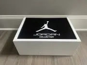 Michael Jordan graded card storage case Graded Slabs BGS/PSA Wooden Slide Top D