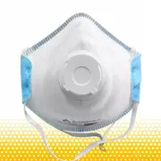 10 Pcs P2 N95 Face Mask Respirator Valved AS/NZS Certified Dust Flue Welding Painting