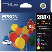Epson 288XL 3 Colour DURABRITE Ink Pack