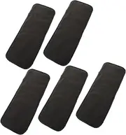 Abaodam Bamboo Charcoal Diaper Pad 5 Layers Soft Comfortable Washable Changing Pad