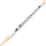 Zig KURETAKE CORPORATION Clean Color BRSH MD. Beige, Brown, One Size