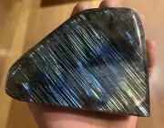 Labradorite Fully Polished Large Unique Striped 970gram