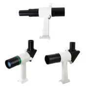 6x30 Full Metal Finderscope with Crosshair & Bracket for Astronomy Telescope