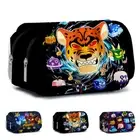 Kids Boys Blox Fruits Pencil Case Large Capacity Pen Organizer Stationery BagsЪ