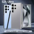 2025 NEW Unlocked S25 Ultra 5G Android 15 Smartphone 256GB Dual SIM Mobile Phone