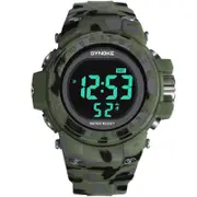 Fashion Men Watch Waterproof Week Display Alarm Camouflage Digital Watch