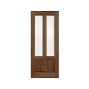 Parkwood 2040 x 820 x 42mm External Door Vulcan Paint Translucent Glass PQVE8OT