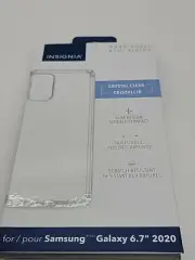 Insignia- Hard Shell Case for Samsung Galaxy S20+ 5G - Clear