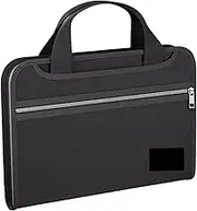 Accordion File Organizer Waterproof Fireproof 14.6x10.2in File Organizer with 12 Folder & Multiple Pocket Zippered Portable Document Organizer, Folder Organizer