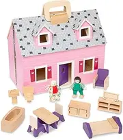 Melissa & Doug - Fold & Go Dollhouse