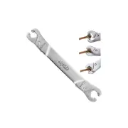 SP Tools 8 x 9mm Flare Nut Ratcheting Spanner - 5/16" x 11/32" Flare Nut Head