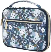 Garden Party Tech Organizer Pouch - Travel Case for Cables and Chargers