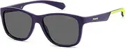 [Polaroid Eyewear] POLAROID KIDS PLD 8052/S 80Z MATTE BLUE GREEN 47/13/130 JUNIOR Sunglasses