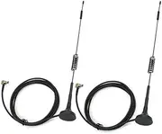 10dBi External 4G LTE 5G Dual TS9 Magnetic Antenna for Netgear AT&T Nighthawk M6 MR6110 MR6500 M5 MR5100 MR5200 M1 MR1100 Verizon Jetpack 8800L MiFi Hotspots Netgear LB1120 Router, Slinkdsco