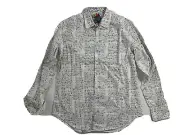 ROBERT GRAHAM Long Sleeve Button Down Knowledge Wisdom Faith Unique Pattern Sz M