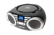 LENOXX CD813B BLACK PORTABLE CD CD-R/CD-RW PLAYER SPEAKER / FM RADIO