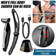 Back Shaver for Men, Mens Electric Back Shavers with Extreme Reach Long Handle