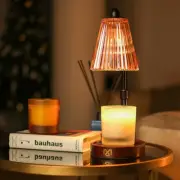 Candle Warmer Lamp, Featuring Timer and Dimmable Light, Electric Wax Melter, ...