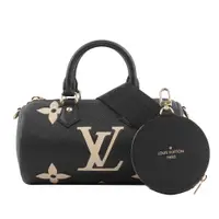 在飛比找ETMall東森購物網優惠-LV Papillon BB Monogram 雙色牛皮迷你