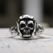 Unique Hooded Skull Ring - Handmade 925 Sterling Silver Grim Reaper Gothic Ring