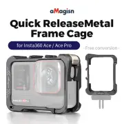 Metal Rabbit Cage For Insta360 Ace Pro/Ace Quick Release Protective Frame HAU