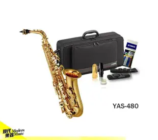 【現代樂器】現貨免運！最新款 Yamaha YAS-480 Alto Saxophone 中音薩克斯風 YAS480