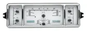 Dakota Digital 1939 Chevy Car Analog Gauge System Silver Alloy White VHX-39C-S-W