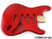 NEW Replacement BODY for Fender Stratocaster Strat, Alder, Metallic Red