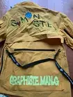 MAN.G fashion Jacket Yellow Long Sleeve Unisex Size M, NEW with Tag