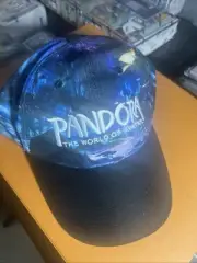 NEW* Pandora The World Of Avatar Hat Cap Strapback Adult Black Disney Parks