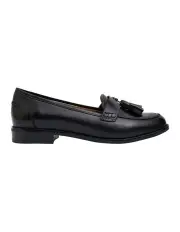 [Easy Steps] Gazebo Black Glove Flat Shoes
