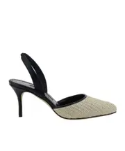Manolo Blahnik Casam Fabio Interwovened Pumps 35,37,40 Black