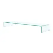 Tv Stand Monitor Riser Glass 110X30X13 Cm