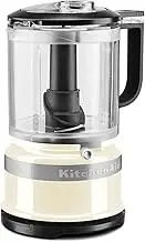 KitchenAid 5 Cup Food Chopper, 1.19 Liter Capacity, Almond Cream
