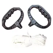 Starter Rope Pull Cord 30Feet 4.5mm 2 Handle for Ariens for Tecumseh Snowblower