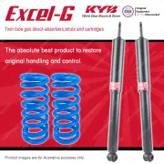 Rear KYB EXCEL-G Shock Absorbers STD Coil Springs for HOLDEN Commodore VL