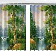 Outdoor Curtains for Patio Waterproof, 2 Panels Pergola Curtains, Blackout Thermal Insulated Curtain with Grommet, Privacy Curtains for Pergolas, Porches, Patios(70.8 * 70.8in)