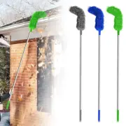 Gutter Cleaning Brush Roofing Tool with Telescopic Extendable Pole PA