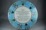 'Mother' Large Plate-With Poem By About Face #125301 New In Box